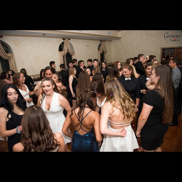 Blue and silver sequin dress - Picture 2 of 2